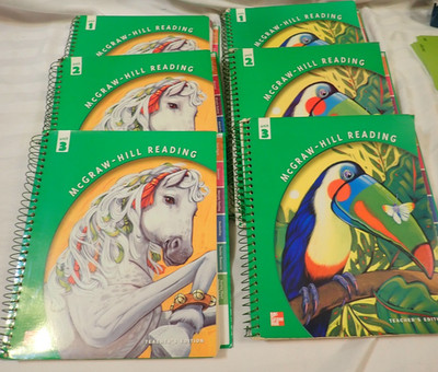 McGraw Hill Reading Grade 3 Book 1 & 2 Teacher Edition
