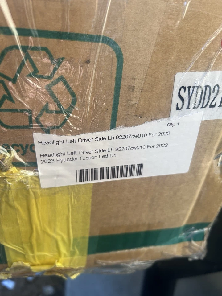 Faro izquierdo lado conductor LH 92207CW010 para Hyundai Tucson 2022 2023 LED DRL Foto 2 de 2