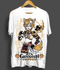 Genshin Impact Gorou UnisexT-Shirt,gorou,Anime,Manga Shirt White