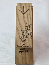 HEN Trick" Duck Call made by David Konarik on March 3, 2010.