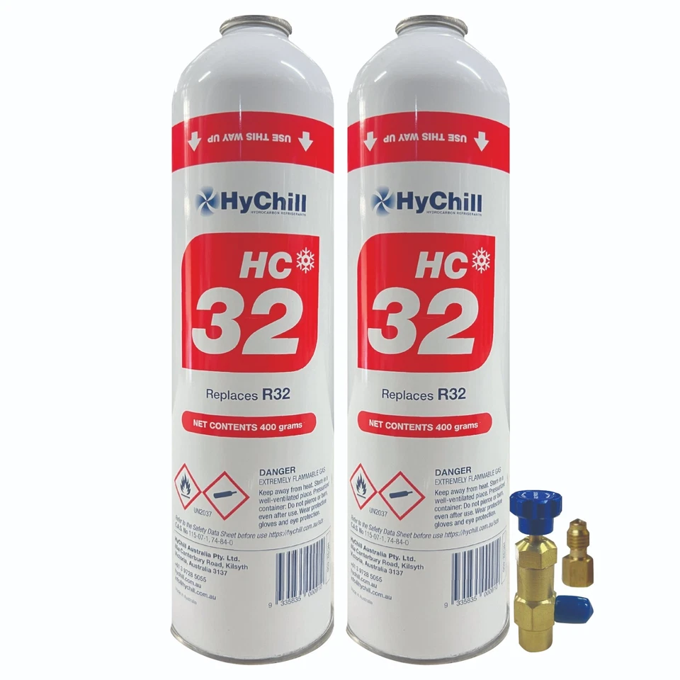 ❄️ACFROST❄️Hychill HC32 - Duo Pack - R32 alternative 