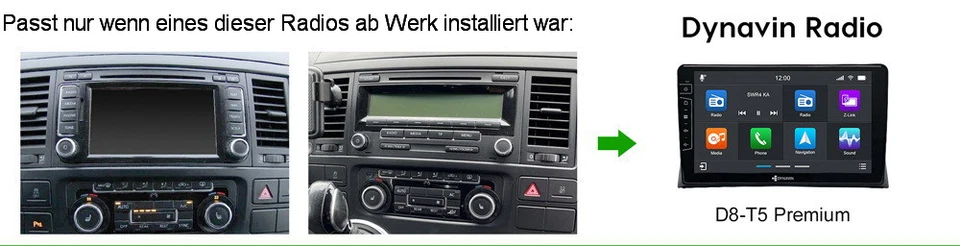 für VW T5 Multivan 9" DAB+ Auto Radio Navigation Bluetooth wireless Android Auto - Bild 2 von 4