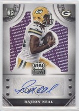 2014 Panini Crown Royale Rookie Signatures Premier Date /14 Rajion Neal Auto 0v0