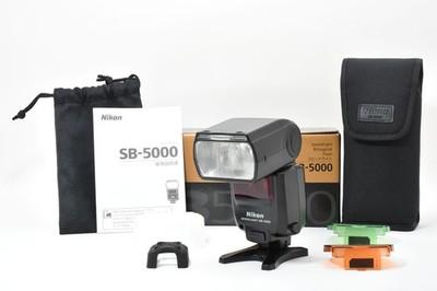 [Fast unbenutzt mit/BOX] Nikon Speedlight SB-5000 Blitzgerät zur Montage in...