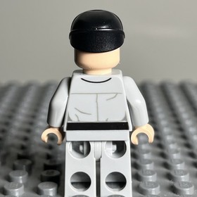 LEGO Imperial Crew Black Cap Minifigure (sw0693) Star Wars Empire Printed Leg 2V