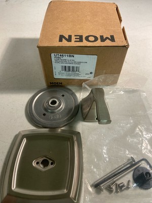 Moen UT4611BN Voss Single Handle M-CORE Diverter Trim, Brushed Nickel