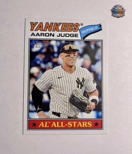 2026 Topps Heritage Aaron Judge All-Star #10 Yankees - M2M Card Flips