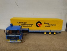 VOLVO F12 1977 OESCHGER TRUCK + TRAILER 1:43 ALTAYA IXO