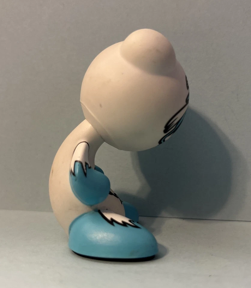 U.B. Funkeys Radica Common Figure - Bomble Yeti Blue White - Mattel 2009 - Image 4 of 4