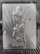 1996 Pinnacle Action Packed Pewter Sculpture's Proof Brett Favre - (B) Sealed