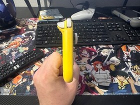 Nintendo Switch Lite Yellow Handheld Console - Poor Condition - Works Fine