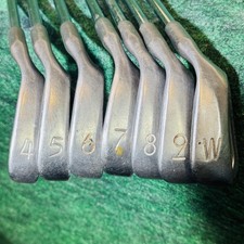 Vintage Ping Eye2 4-W Iron Set Mens RH ZZ Lite Steel Orange Dot USA Golf