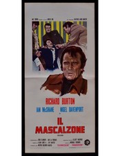 locandina IL MASCALZONE richard burton nigel devenport ian mc shane B365