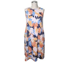 Uniqlo Kids x Cassie Byrnes Girls Jersey Sleeveless Cotton Dress Size 11-12