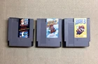 Super Mario Bros,Super Mario 2, Super Mario3 Nintendo NES Game Lot Of 3