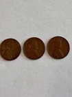 1938-S, 1939-S, 1939-D Lincoln Wheat Cents, Pennies. VF/XF . All 3 Coins!