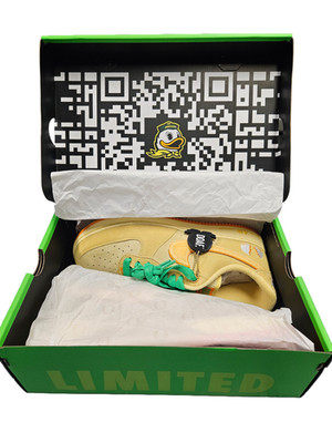 Size: 11.5 - NIKE Air Force 1 DOAF Oregon 'Duck or Egg' PE 2025 IU7612-700