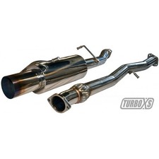 Turbo Xs For 02-07 Wrx-sti Catback Exhaust Blued Tips Turbo Xs For 02-07 Wrx-sti Catback Exhaust Blued Tips