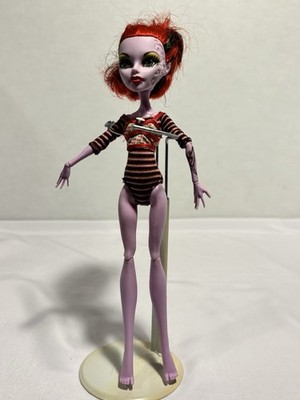 Monster High Freaky Fusion Ghouls Operetta 2014 Tatoo Arm and Face