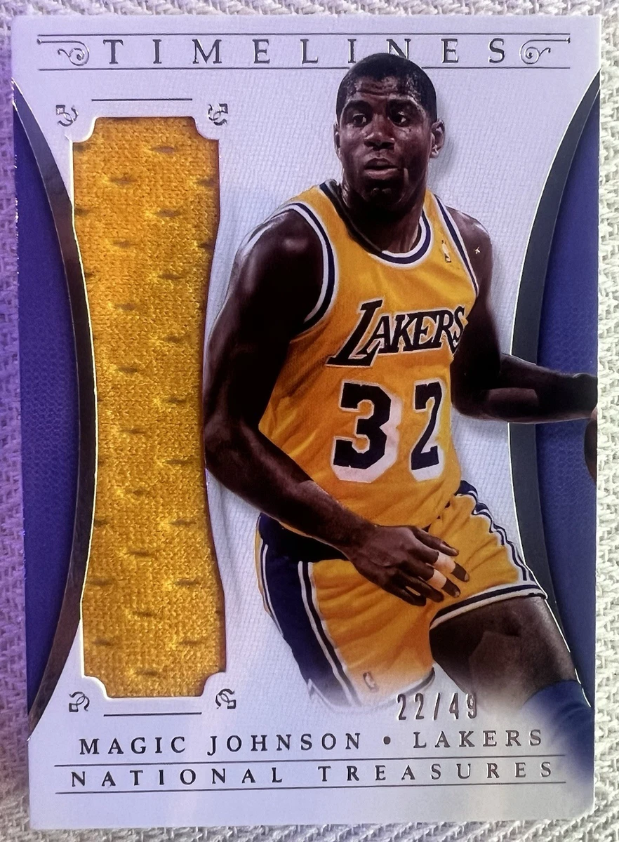 Panini Magic Johnson Basketball Sports Trading Cards & Accessories