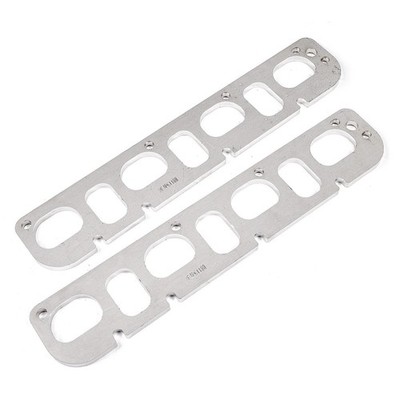 Stainless Works HFJP61188 D-Port Header Flanges -Pair 1-7/8'' Hemi 5.7L-6.1L-6.4L