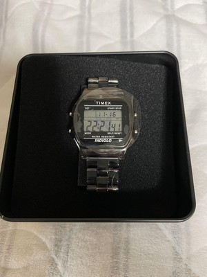 BEAMS BOY × NEEDLES × TIMEX Classic Digital Watch Clear Tie Dye JAPAN
