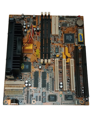 VTG PC100 BX Pro MB-M747-SIS-8M V1.5 Mobo+Pentium Celeron II CPU Tested Working