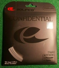 NEW SOLINCO CONFIDENTIAL 16L GAUGE/ 1.25 mm TENNIS STRING  