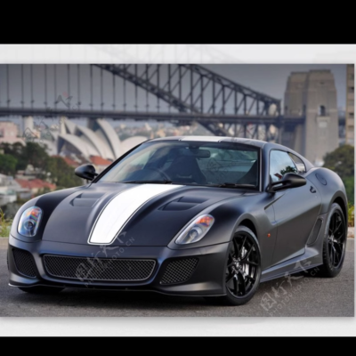 Modellino Auto DMH 1:64 – Ferrari 599 GTO In Resina, Edizione Limitata Con Base