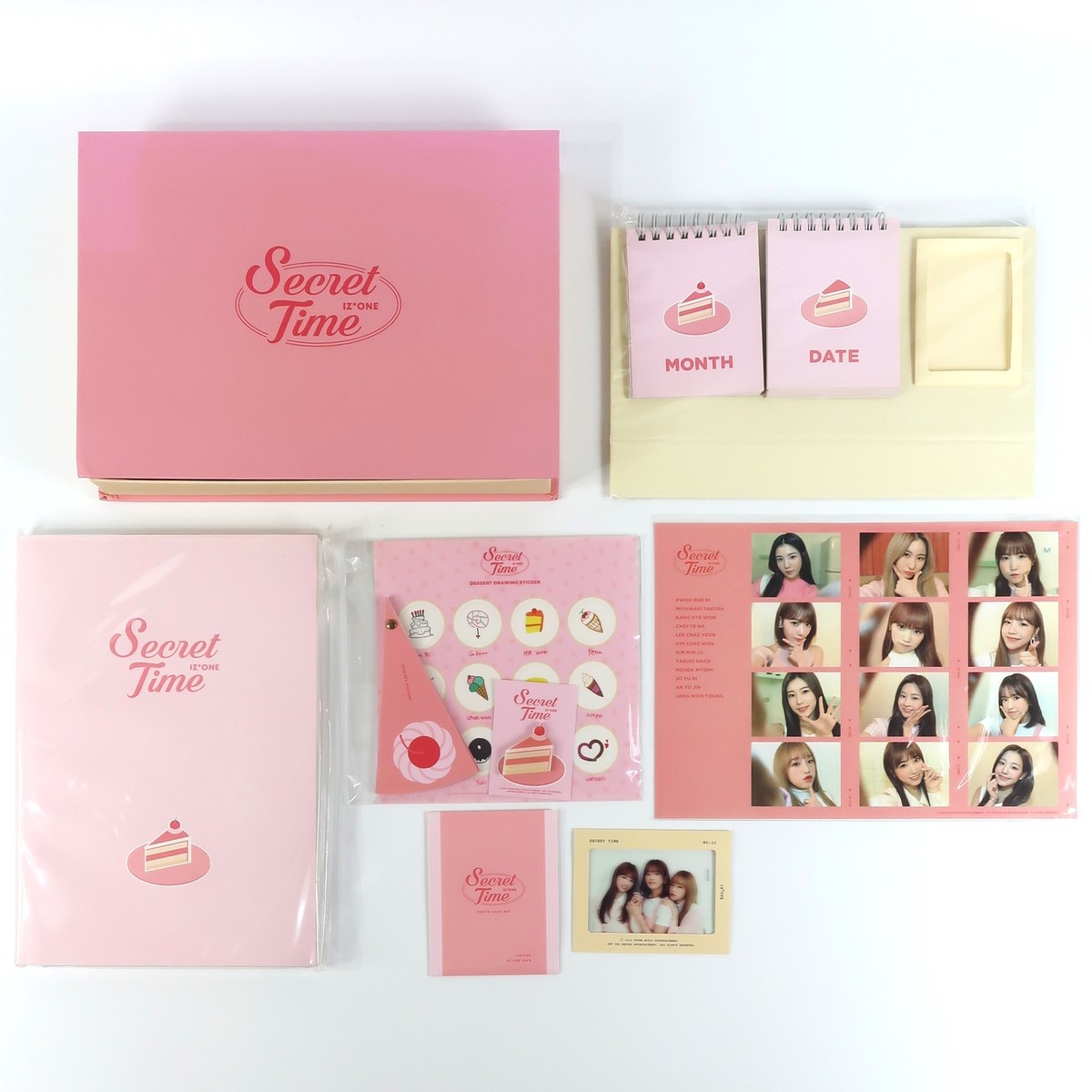 IZ*One - Secret Time Good Set Incomplete [No PC, read] | eBay
