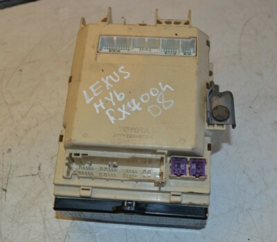 Lexus RX Fuse Box RX400h Hybrid Fuse Box 2007 FITS UNDER DASHBOARD
