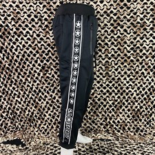 NEW GI Sportz Lounger Paintball Pants (Jogger Fit) - Logo Black/White - Small