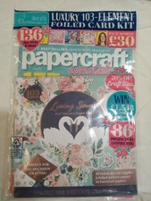 Simply cards  papercraft 86 projects/ideas Bonus Paper pad Issue 220 NEW Sealed