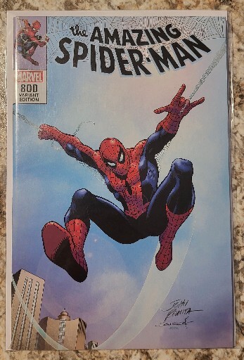 アメコミリーフ Amazing Spider-Man #800 限定版 サイン入 アメコミリーフ Amazing Spider-Man #800 限定版 サイン入 The