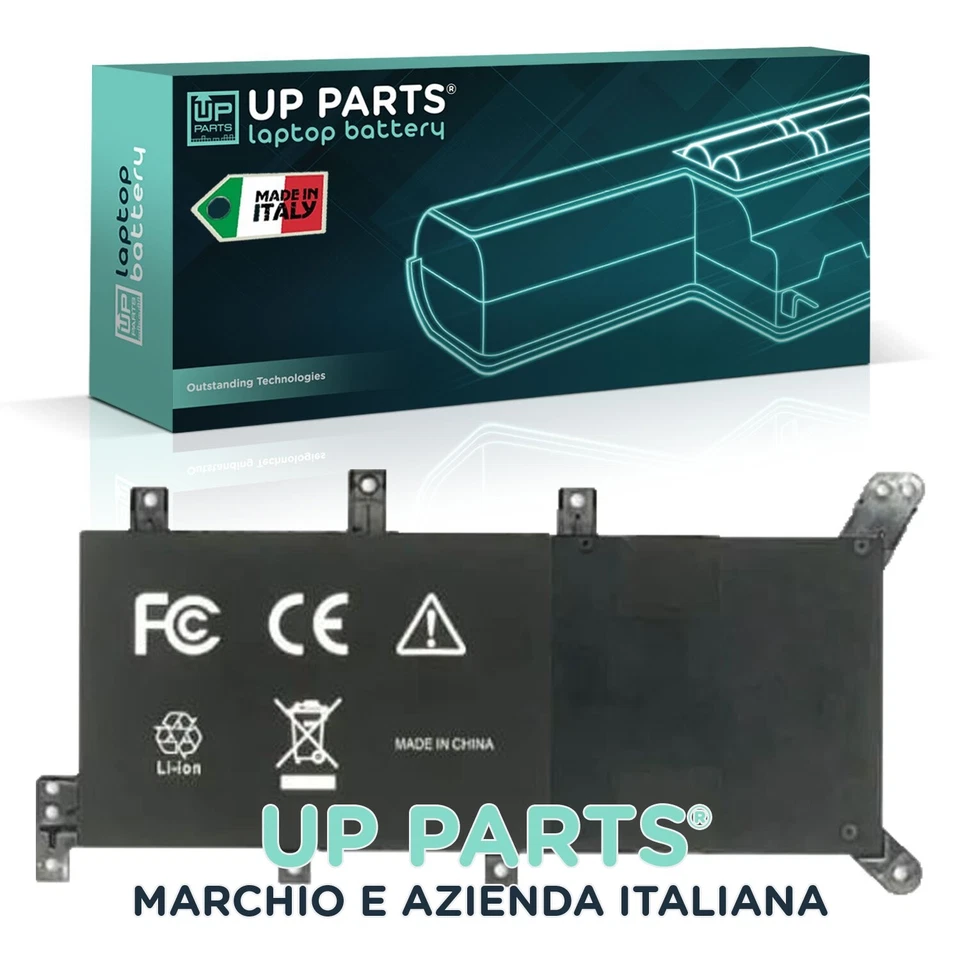 UP PARTS� Batteria Asus C21N1347 (5000mAh 37Wh) per notebook F554L