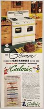 1953 Print Ad Caloric Glamor Automatic Gas Ranges Stoves Topton,Pennsylvania