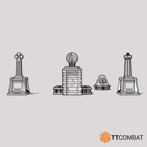 TTCombat BNIB Savage Domain: Courtyard Accessories - Picture 6 of 8