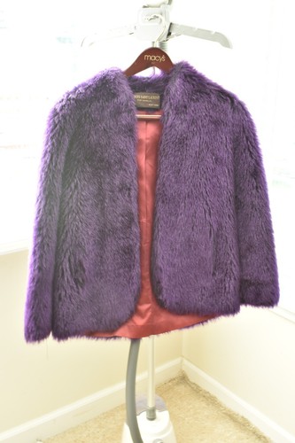 vintage faux fur coat Saint Laurent - Gem