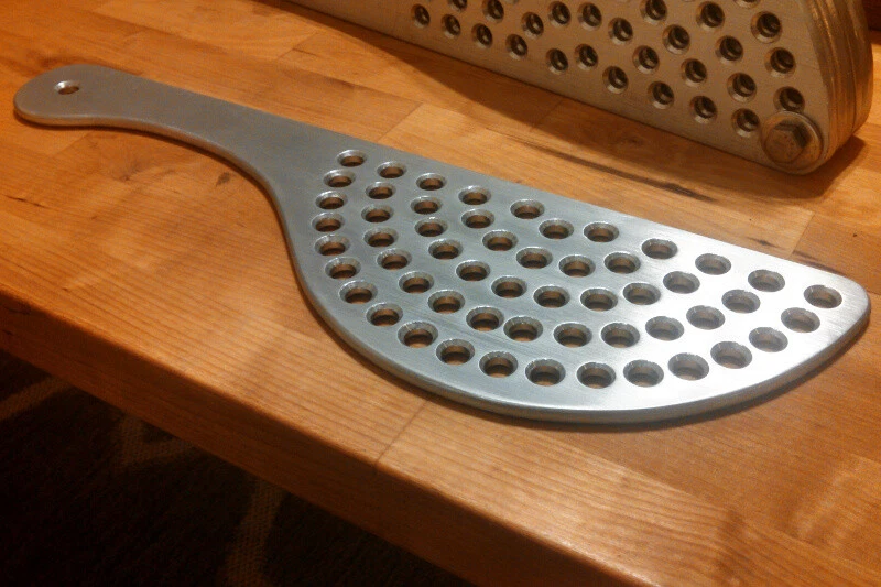 Handmade Aluminum Pot Strainer