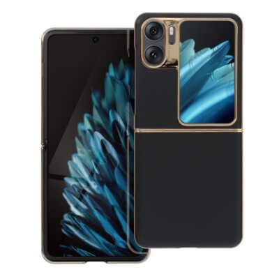 Etui Für OPPO FIND N2 FOLD - VOUGE Silikonhülle Handy Case Tasche Schwarz - Gold