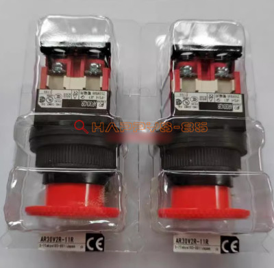 New 1PCS AR30V2R-11 FUJI Electric Emergency Stop Knob Switch
