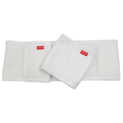 AiRoya® Premium Mesh Cot Bumper for 2-Sided Solid End Cots, Double