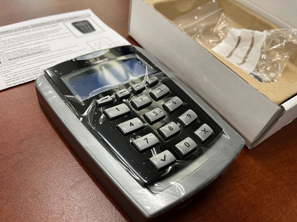 アミシィ AMAG Symmetry S884-KP-V2 Javelin Display Mifare Card & Keypad