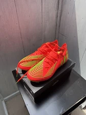 Adidas Predator Edge .1 L Low FG Mens Soccer Cleats Red/Green