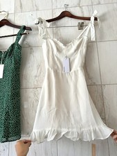 White Reformation Dress, New with Tags