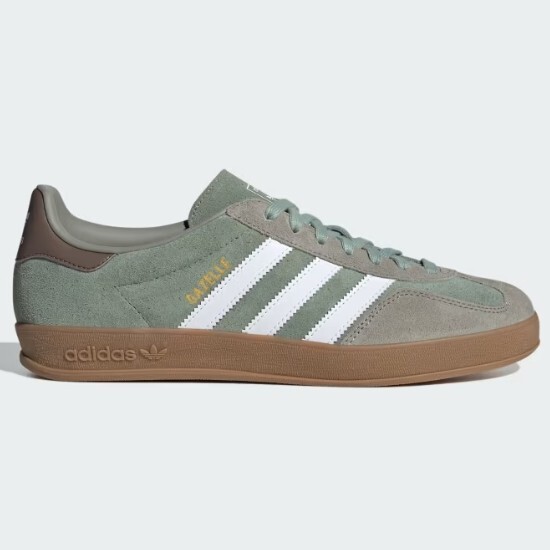 Adidas Gazelle Indoor Suede 'Silver Green' - JI3526 Expeditedship