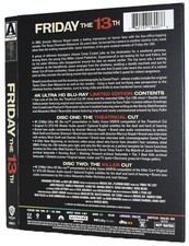 UHD SLIPCOVER -Fits: Friday the 13th Arrow Ultra HD 4K Limited Ed SLIPCOVER ONLY