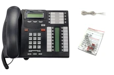 Lot of (5) Fully Refurbished Nortel T7316E Display Phone (Charcoal)