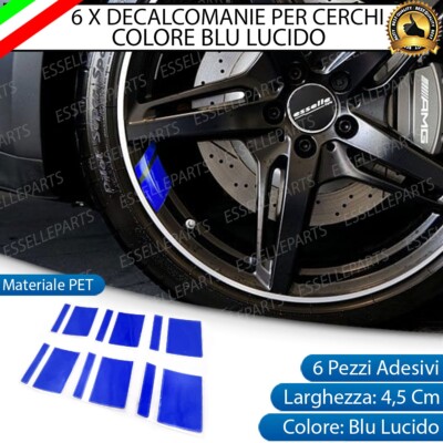BMW PERFORMANCE PREMIUM CERCHI ADESIVI Grafica 1 3 5 Serie M3 M5 - Foto 12