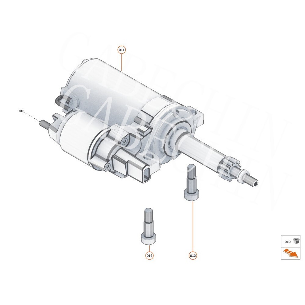 For MCLAREN 2015 650 570S MP4 STARTER MOTOR 3.8 PETROL AUTO M838TE OEM：11F0133CP